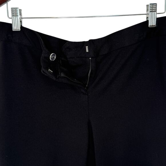 AMANDA + CHELSEA Black Pants Size 10 Business Casual Neutral Minimalist Travel - Picture 5 of 9